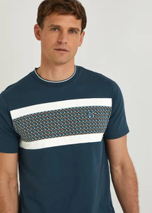 Camiseta Personalizada OEM de Manga Corta para Hombre, Tejida, con Serigrafía, Transpirable, de Secado Rápido, Color Sólido, 100% Algodón, Cuello Redondo - Product Image 4