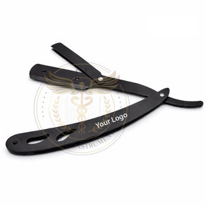 Navaja de Barbero Profesional de Hoja Recta, Acero Inoxidable de Alta Calidad, Esterilización a Alta Temperatura - Product Image 6