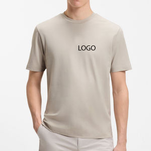 T-shirt slim pour homme, design confortable et ajusté, haute qualité, prix d'usine pour les acheteurs en gros, service OEM, conception à prix abordable - Product Image 1