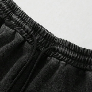 Conjunto de camiseta y pantalones cortos con serigrafía personalizada, lavado ácido, 100% algodón, material de alta calidad, conjunto de camiseta para unisex - Product Image 6