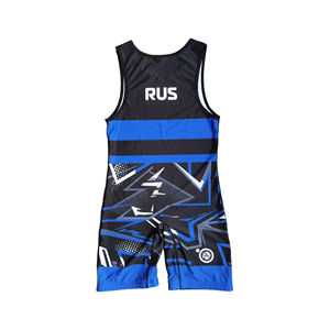 Combinaison de lutte professionnelle pour hommes 2025, extensible, légère, respirante, séchage rapide, vêtements de sport pour l'entraînement et les tournois - Product Image 5