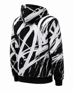 Men Hoodie Solid Hooded Sweatshirt Regular Fit Casual Pullover Pocket Sublimation Design Knitted 100% Cotton Fleece <b>Raglan</b> - Product Image 3
