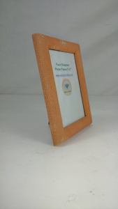 Cadre photo en MDF de haute qualité avec bordure couleur laiton, modèle DPC 0006, 5"x7", vente en gros, décoration intérieure, offre spéciale - Product Image 2