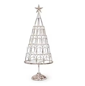 Premium Iron <b>Christmas</b> <b>Tree</b> Tabletop Ornament Decorative Holiday Accent for Seasonal Decoration - Product Image 6