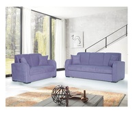 Klappbares Schlafsofa Modern Konvertierbar mit Stauraum Kissen Massivholzrahmen Umweltfreundliche Stoffpolsterung Langlebiges Design für