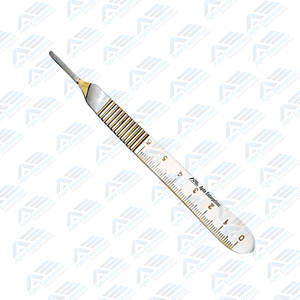 Règle pour la chirurgie, l'art, l'artisanat, la modélisation, la biologie et les laboratoires, poignée de scalpel, lame chirurgicale en acier inoxydable avec pouces - Product Image 6