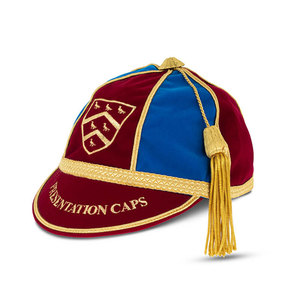 Casquettes Honor OEM Factory, couvre-chefs traditionnels en velours formel avec broderie 3D pour le rugby, ajustement réglable et uniformes professionnels - Product Image 3