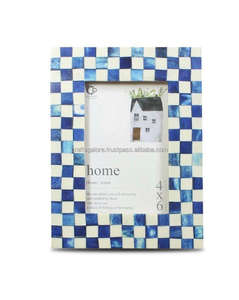 Mesa de Centro de Madera de Cedro Clásica Moderna Hecha a Mano con Incrustaciones de Hueso de Lujo, Ecológica, Tamaño Personalizado, Decoración para el Hogar, Pulida - Product Image 2