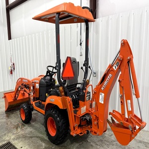รถแทรกเตอร์คูโบต้า BX23S พร้อมที่ตักดินด้านหน้าและที่ขุดดินด้านหลัง เครื่องยนต์ดีเซล ขับเคลื่อน 4 ล้อ รถแทรกเตอร์ขนาดเล็ก - Product Image 2