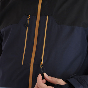 Veste de ski et snowboard unisexe pour adultes, isolée, à capuche, avec fermeture éclair, imperméable 10 000 mm, coupe-vent, personnalisable OEM - Product Image 6