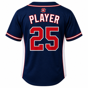 Maillot de baseball Sinewy Sport pour homme, manches courtes, personnalisé, sublimation, anti-transpiration, uniformes d'équipe, tailles adultes et jeunes - Product Image 4