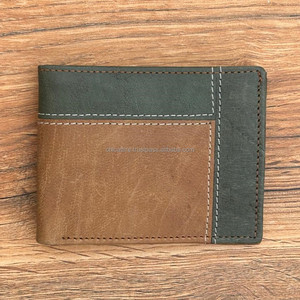 Cartera de cuero genuino de vaca 100% personalizada superventas de calidad de exportación para hombres al mejor precio al por mayor - Product Image 2