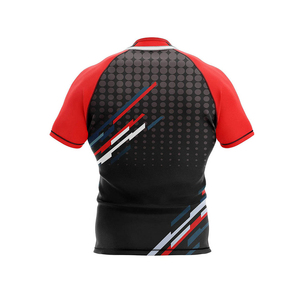 Jersey de Rugby de Última Moda, Fabricado Profesionalmente, Impreso, Transpirable, 100% Poliéster, Diseño de Logotipo Personalizado, Secado Rápido - Product Image 2
