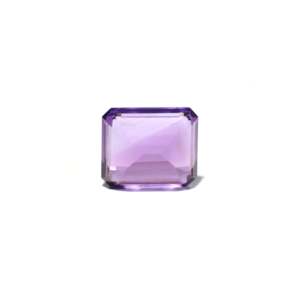 Sky Blue 9.6 Carat Faceted Oval Cabochon Amethyst Loose Gemstone for Fine Jewelry - Product Image 2