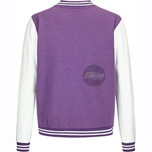Chaqueta Varsity Personalizada con Mangas en Contraste para Hombre, Ropa Casual, Color, Talla y Logotipo Personalizables a Precio de Mayoreo - Product Image 3