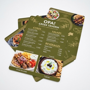 Tarjetas de Menú Digitales de PVC para Restaurantes, para Servicio a Mesa, Precios de Alimentos, Listas de Bebidas, Áreas de Pedidos para Clientes de Cafeterías - Product Image 5