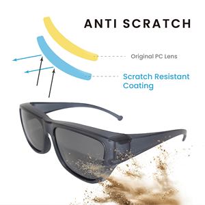 SU1758G-P Unisex Luxury Sunglasses Full Frame/OTG UV400 Tinted <b>Scratch</b> Resistant Sport PC - Product Image 4