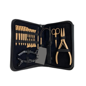 Novedad 2026: Conectores Metálicos Negros de Alta Eficiencia para Kits de Herramientas de Extensión de Cabello, Venta al por Mayor de Fábrica - Product Image 2