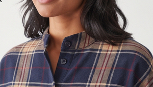 Ensemble de pyjama en flanelle pour femmes, deux pièces, décontracté, 100% coton, vêtements de nuit confortables pour l'hiver, ensemble de vêtements de détente à manches longues pour la maison - Product Image 6