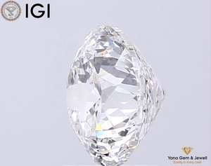 Diamant de laboratoire CVD de 3,00 carats avec certificat IGI, forme portugaise, clarté VVS2, couleur E, pour pendentif chef-d'œuvre exclusif - Product Image 5