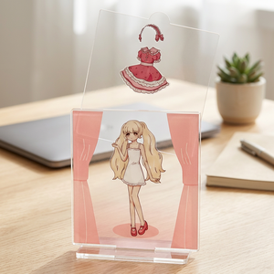 อะคริลิคสแตนดี้อนิเมะและเกมแบบแต่งตัวได้ - Product Image 2
