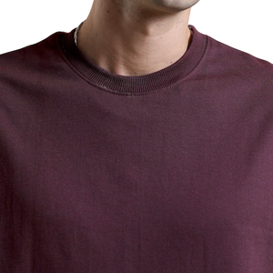 Camiseta Extra Grande de Primera Calidad 100% Algodón para Hombre, Corte Holgado, Hombros Caídos, Largo Regular, Logotipo Personalizado, Camiseta Lisa para un Estilo Moderno - Product Image 3