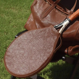 Bolsa de viaje para palas de pickleball con soporte de cuero, correa ajustable y construcción de cuero duradero a un precio asequible. - Product Image 2