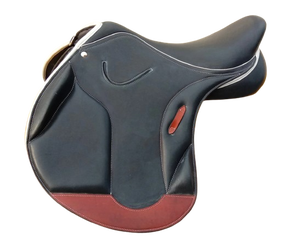 Silla de Montar Inglesa de Cuero Genuino de Alta Calidad, Hecha a Mano, Cómoda y Duradera, para Equitación - Product Image 1