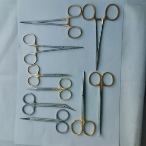 Set Profesional de Microcirugía con Portaagujas, Tijeras y Pinzas Acland para Neurocirugía Microvascular y Plástica - Product Image 5