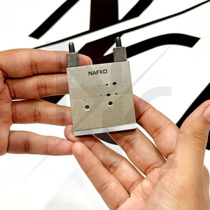 Bloque de corte de alta calidad estilo suizo para joyería, herramienta de corte de acero para ángulos de 45 y 90 grados - Product Image 3