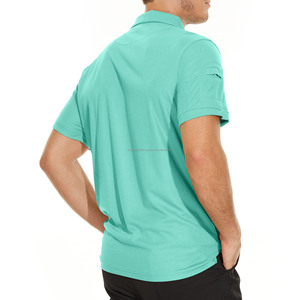 Camiseta Polo Personalizada de Manga Corta, Estilo Rugby, Térmica, Holgada, con Botones y Rayas, de Algodón - Product Image 3