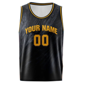 Uniforme de Baloncesto Personalizado y Transpirable de Talla Grande, con Nombre y Número, Reversible, de Malla, Conjunto de Ropa Deportiva para Equipo, OEM - Product Image 1