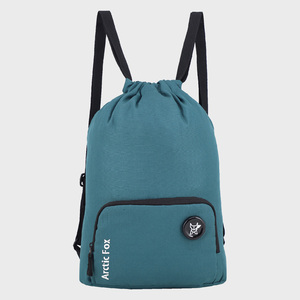 Bolsa Deportiva Impermeable de Yute con Cordón, Modelo Viridian de Arctic Fox, para Natación, Baloncesto, Playa y Publicidad - Product Image 1