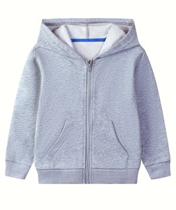 Ensemble de 2 sweats à capuche pour enfants, vêtements décontractés tendance pour la vie quotidienne, confortables en polyester/coton - Product Image 1