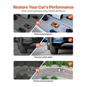 2 Pezzi Ammortizzatori Anteriori con Molla Elicoidale per GMC Acadia 2007-2012 e Buick 2008-2012, Sospensioni Tuning - Product Image 6