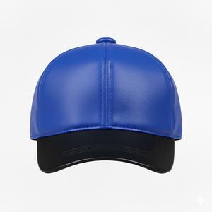 Casquettes de baseball brillantes classiques marron avec touche cuir, ajustées pour hommes et femmes, casquettes de sport - Product Image 3