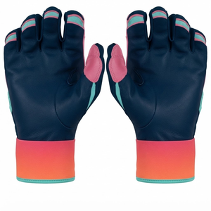 Gants de frappe en cuir blanc SOSH4 avec fermeture auto-agrippante, rembourrés et confortables, à enfiler, ambidextres, unisexes, pour entraînement adulte - Product Image 1