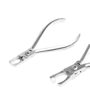 Pince de retrait de bandes orthodontiques postérieures en acier inoxydable de qualité supérieure, forceps de retrait de bandes molaires dentaires - Product Image 5