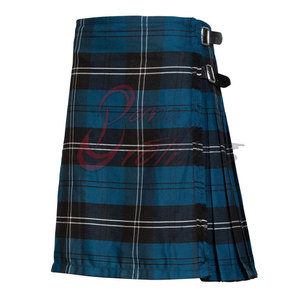 Kilt Escocés de Tartán a la Moda, Diseño Elegante con Detalle Plisado, Kilt Escocés de Tartán, Tela Suave, Prenda Tradicional Cómoda - Product Image 4
