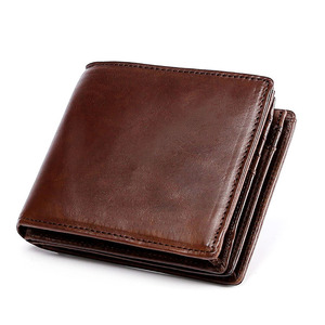 Portefeuille en cuir pour homme de qualité supérieure, fait main, blocage RFID, fin, OEM, export, couleur personnalisée, utilisation quatre saisons - Product Image 2