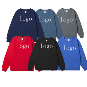 Sudaderas Personalizadas con Cuello Redondo, Algodón de Alta Calidad al por Mayor, Color Sólido Unisex, Impresión y Bordado Personalizados, Fabricante de Sudaderas - Product Image 1