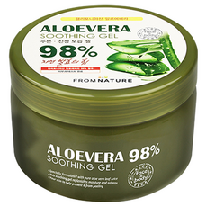 Gel Lenitivo all'Aloe Vera 98% Fromnature 500g per il Viso, 1 Confezione in Offerta - Product Image 1