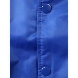 Chaqueta Varsity de Hombre, Diseño Personalizado, Color a Elección, Impermeable, Tejida, Doble Botonadura, Estilo Urbano, Forro Polar, Invierno - Product Image 5