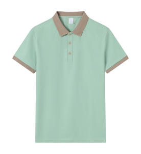 Custom Embroidered Printed Logo Men's Premium Golf Polo <b>Tshirt</b> 100% Polyester Breathable Restaurant Workwear Men's Polo Shirts - Product Image 2
