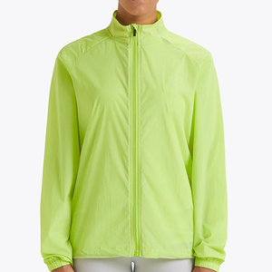 Veste coupe-vent unisexe légère, à séchage rapide, imperméable, à coque rigide, avec doublure en microfleece pour la course à pied, la randonnée, les voyages, le sport, fermeture éclair - Product Image 2