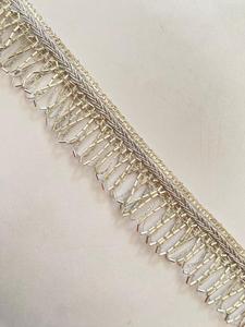Metallic Sequin Glitter Fringe Trim Border Lace Deals IN Wholesale - Product Image 2