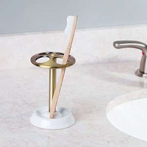 <b>Toothbrush</b> <b>Holder</b> Stand for Bathroom Multi-Compartment Storage Organizer - Product Image 6