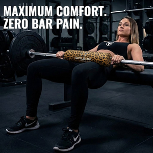 Durable Neoprene Gym Barbell Pad Non-Slip Squat Support <b>Cushion</b> for Fitness Workout Weightlifting Exercise Training Professional - Product Image 5