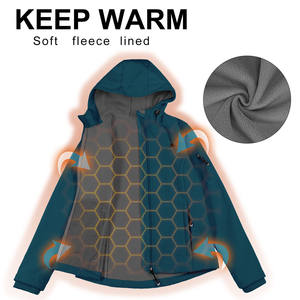Chaqueta Softshell para Mujer, Servicio OEM, Ropa de Invierno, Cortavientos, para Campismo, Senderismo y Viajes al Aire Libre - Product Image 3