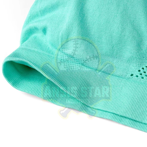 Breathable Yoga Fitness Women Sports <b>Bra</b> Brassiere Quick Dry High Support Spandex Seamless <b>Removable</b> <b>Pads</b> Scoop Neck Front Logo - Product Image 6